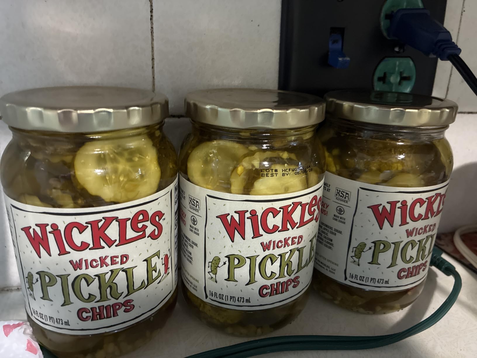 Wickles Wicked Pickle Chips, 16 oz customer photo 1