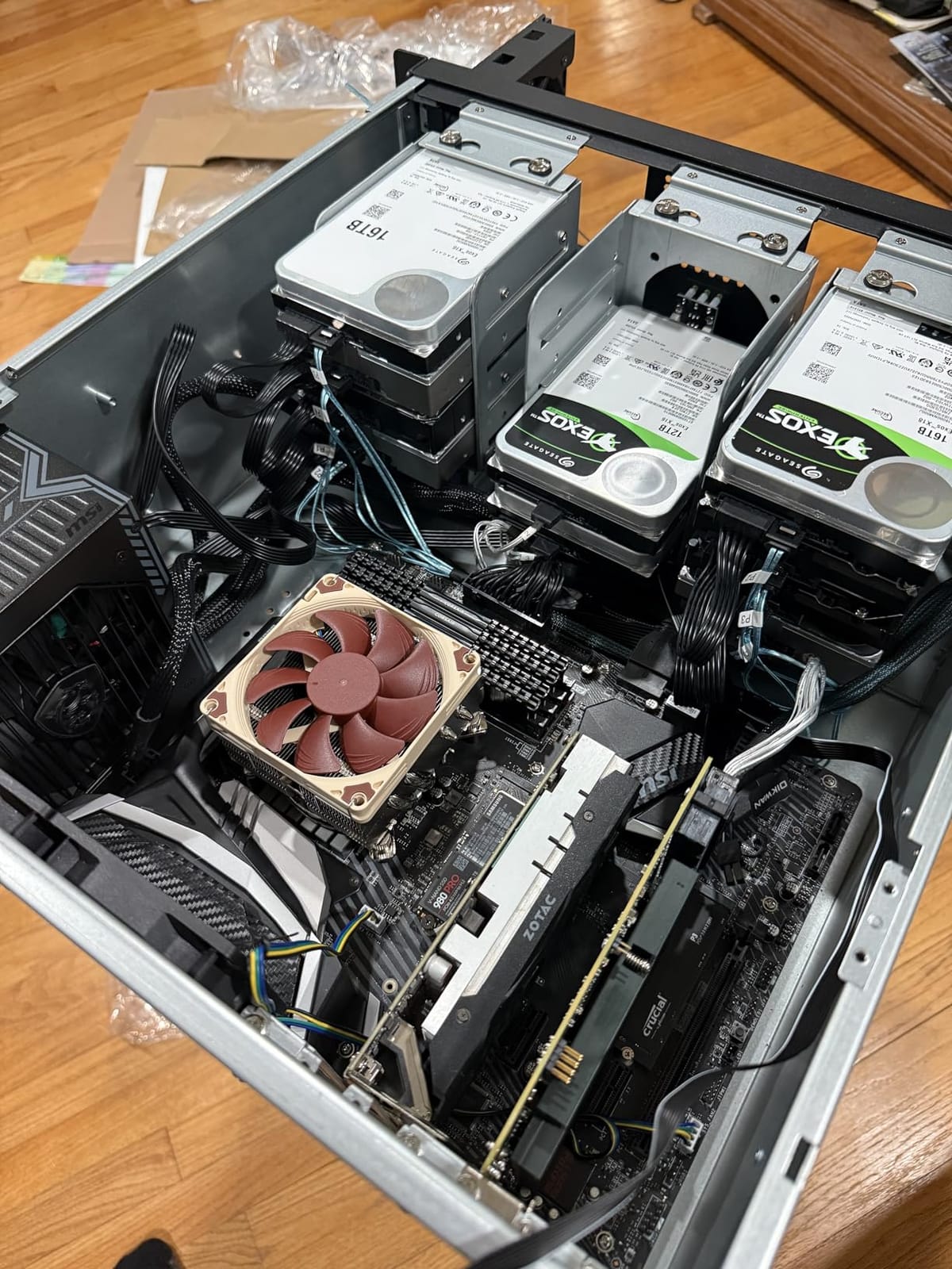 Noctua NH-L9x65, Quiet High-Performance Low-Profile CPU Cooler | 65mm Height, ITX SFF Low-Noise Cooling, 92mm Slim Fan, No RAM or PCIe Overhang, Rich Accessory Kit customer photo 2