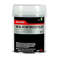 Bondo Metal Reinforced Filler - High Strength Filler, Can be Drilled and Tapped - Will Not Rust, 15 Fl oz with 0.37 oz Hardener customer photo 1