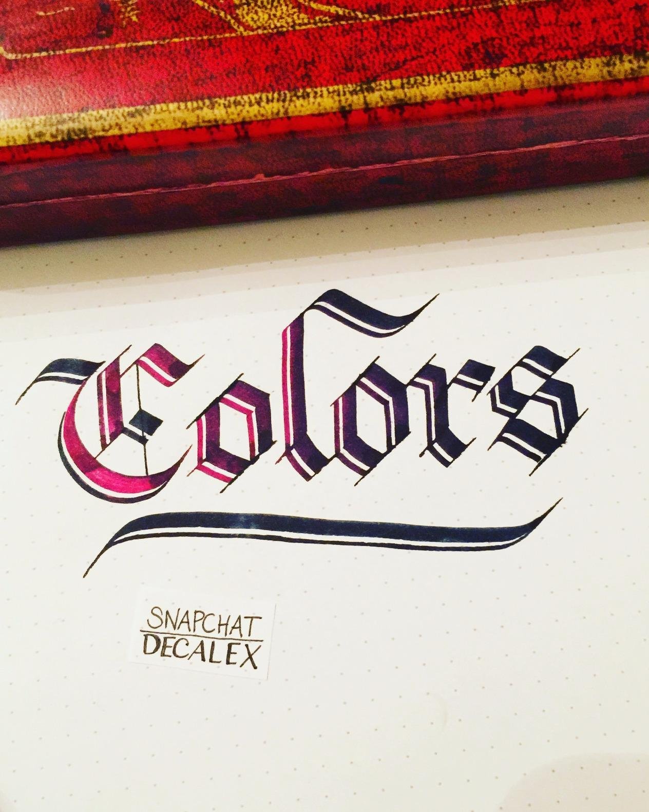 PILOT Parallel Calligraphy Pen Set, 1.5 mm, 2.4 mm, 3.8 mm and 6 mm with Bonus Ink Cartridge (P9005SET) customer photo 2