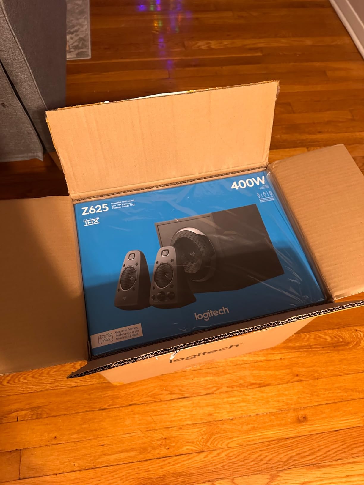 Logitech Z625 Powerful THX® Certified 2.1 Speaker System with Optical Input customer photo 1