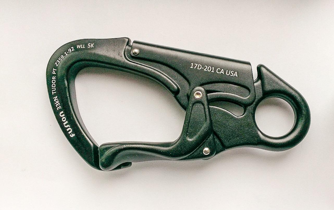 Fusion Climb Tudor Steel Auto-Locking Carabiner, 32KN, UIAA/ANSI Compliant customer photo 1