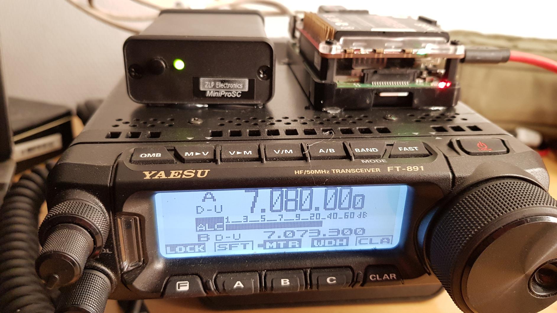 FT-891 FT891 Yaesu Original FT-891 HF/50 MHz All Mode Analog Ultra Compact Mobile/Base Transceiver - 100 Watts - 3 Year Warranty customer photo 2