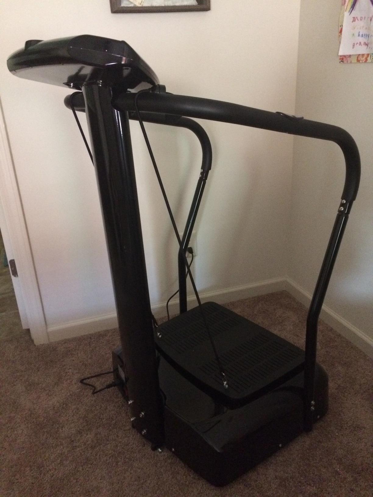 Axis-Plate Vibration Plate Whole Body Exercise Machine for Home Gym Fitness | Multi-speed platform supports lymphatic drainage, recovery, muscle toning, weight loss, balance, and low-impact training customer photo 1