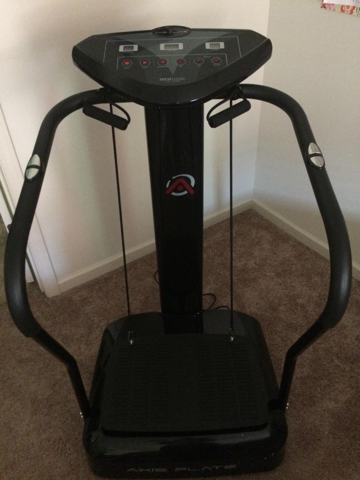 Axis-Plate Vibration Plate Whole Body Exercise Machine for Home Gym Fitness | Multi-speed platform supports lymphatic drainage, recovery, muscle toning, weight loss, balance, and low-impact training customer photo 2
