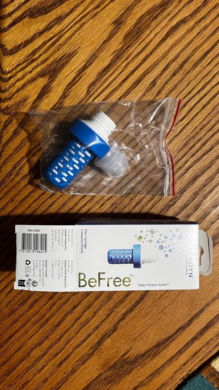 Katadyn BeFree Replacement Cartridge for 0.6L & 1.0L Bottles customer photo 2