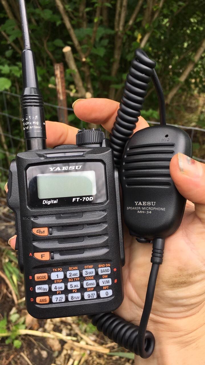 Original Yaesu FT-70DR FT-70 144/430 MHz Digital/Analog Handheld Transceiver - C4FM / FDMA - 3 Year Manufacturer Warranty customer photo 2