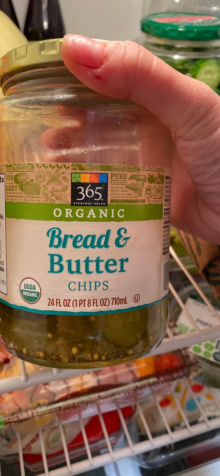365 by Whole Foods Market, Organic Bread And Butter Pickles, 24 Fl Oz customer photo 1
