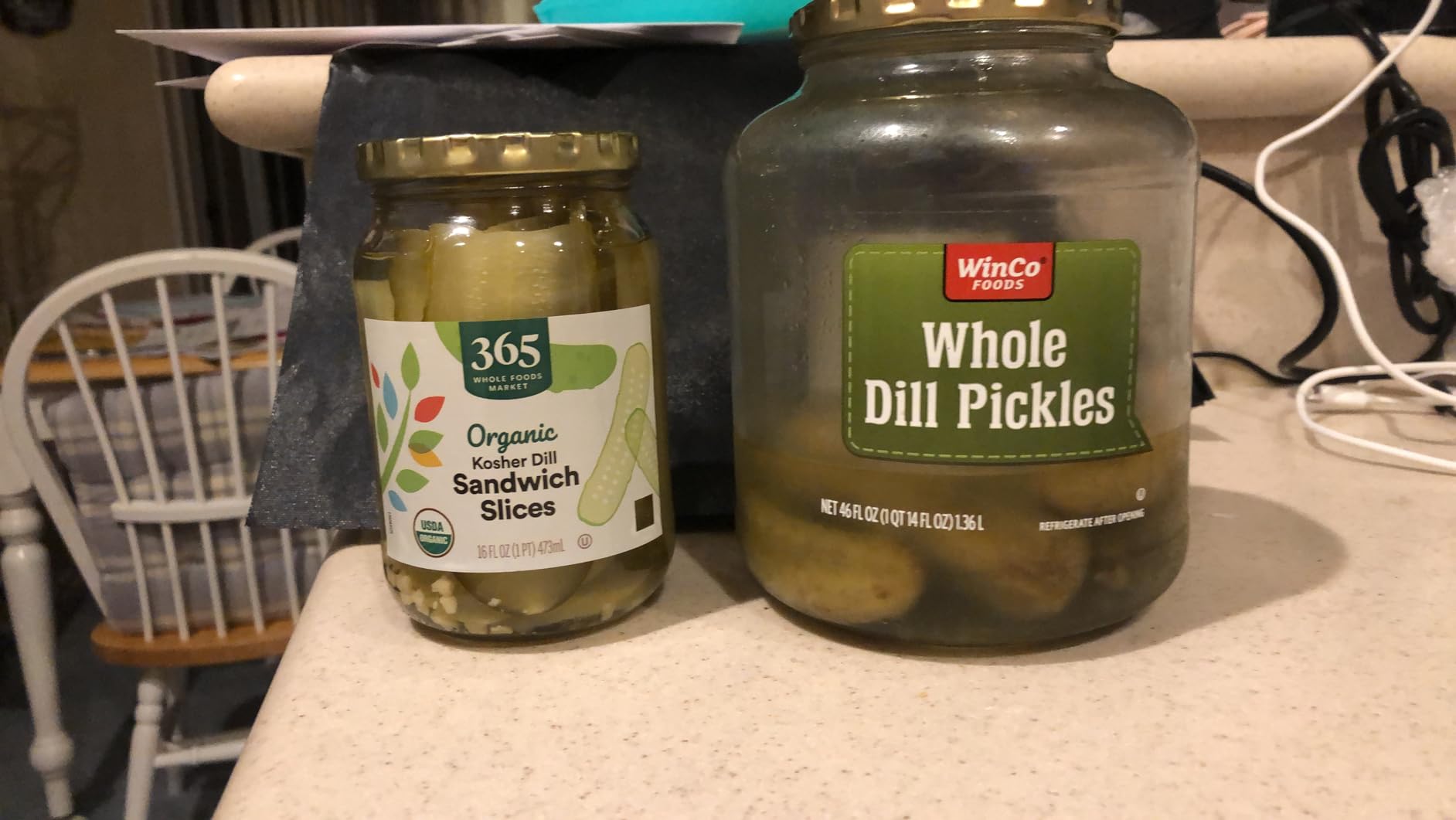 365 by Whole Foods Market, Organic Fresh Kosher Sandwich Pickle Slices, 16 Fl Oz customer photo 2