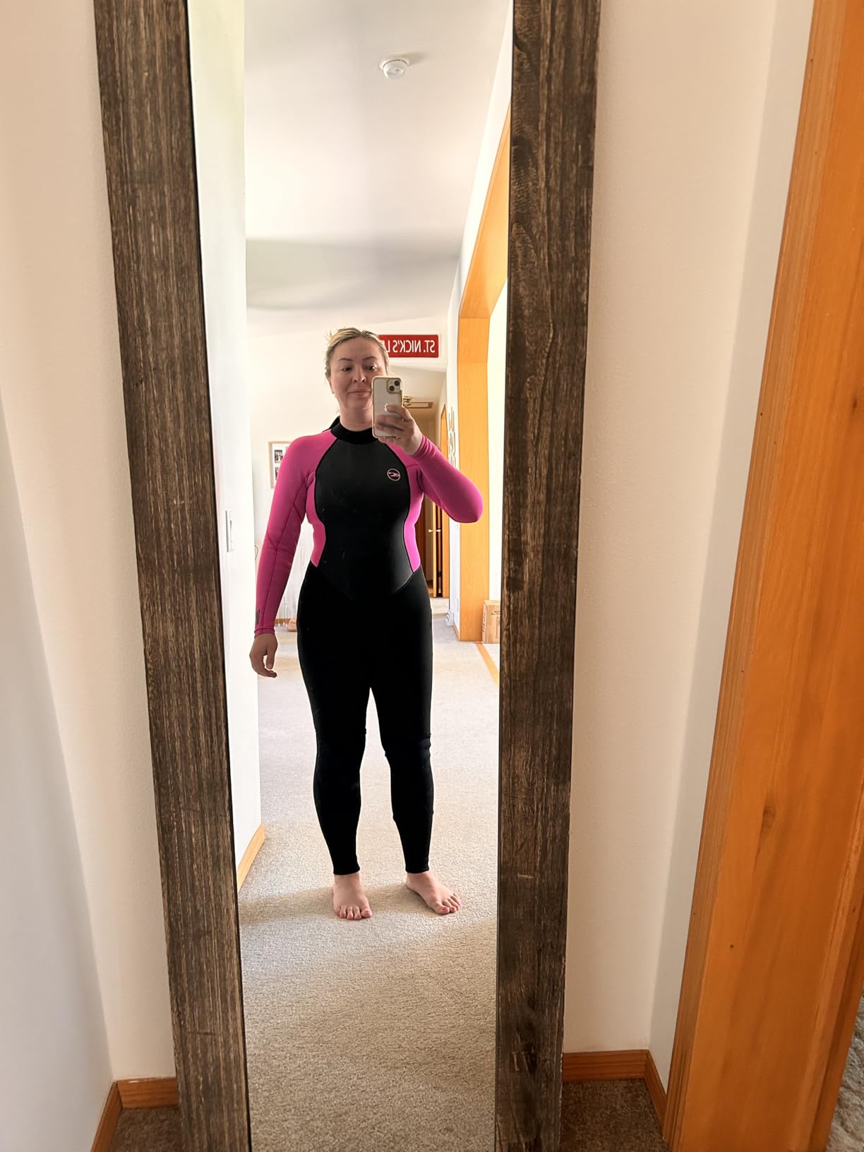 O'Neill Women's Reactor-2 3:2mm Back Zip Full Wetsuit, Lightweight Warmth and Flexibility for All Water Activities customer photo 1