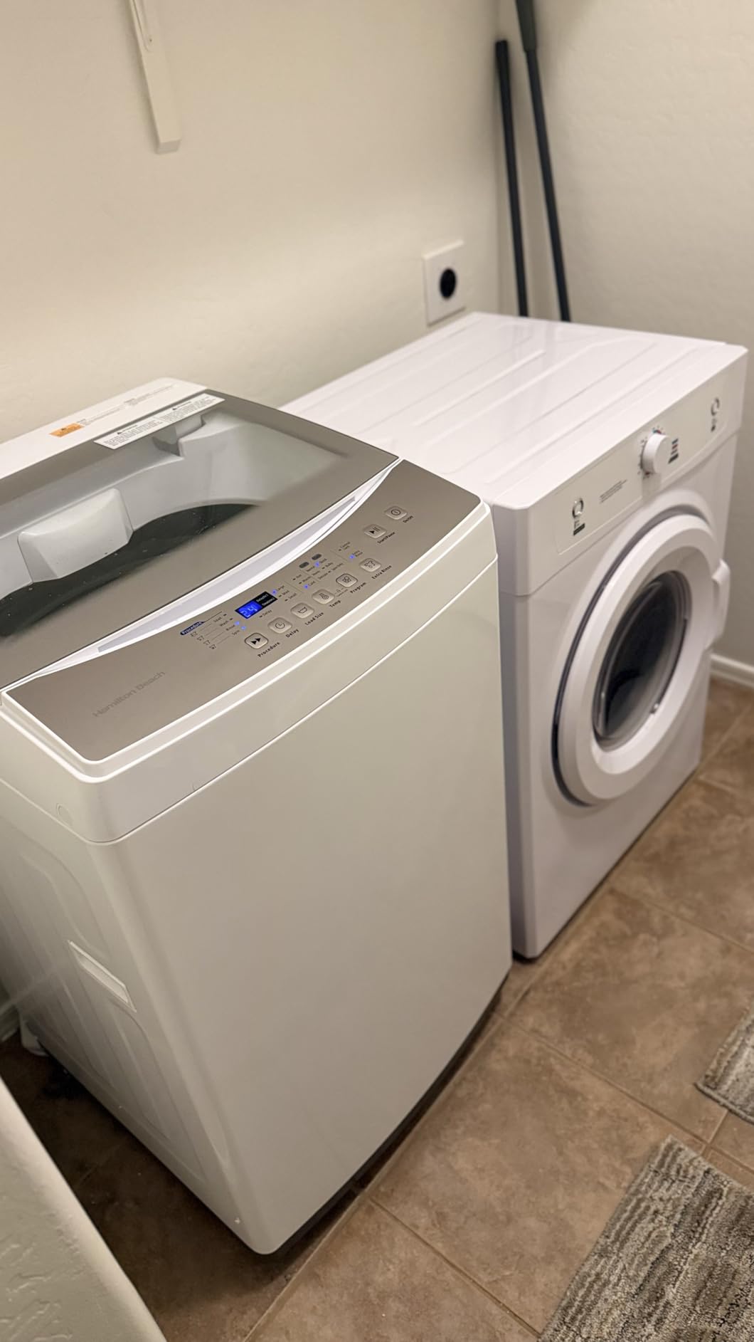 Hamilton Beach RPW302 Portable Washing Machine, 3.0 cu ft, White customer photo 1