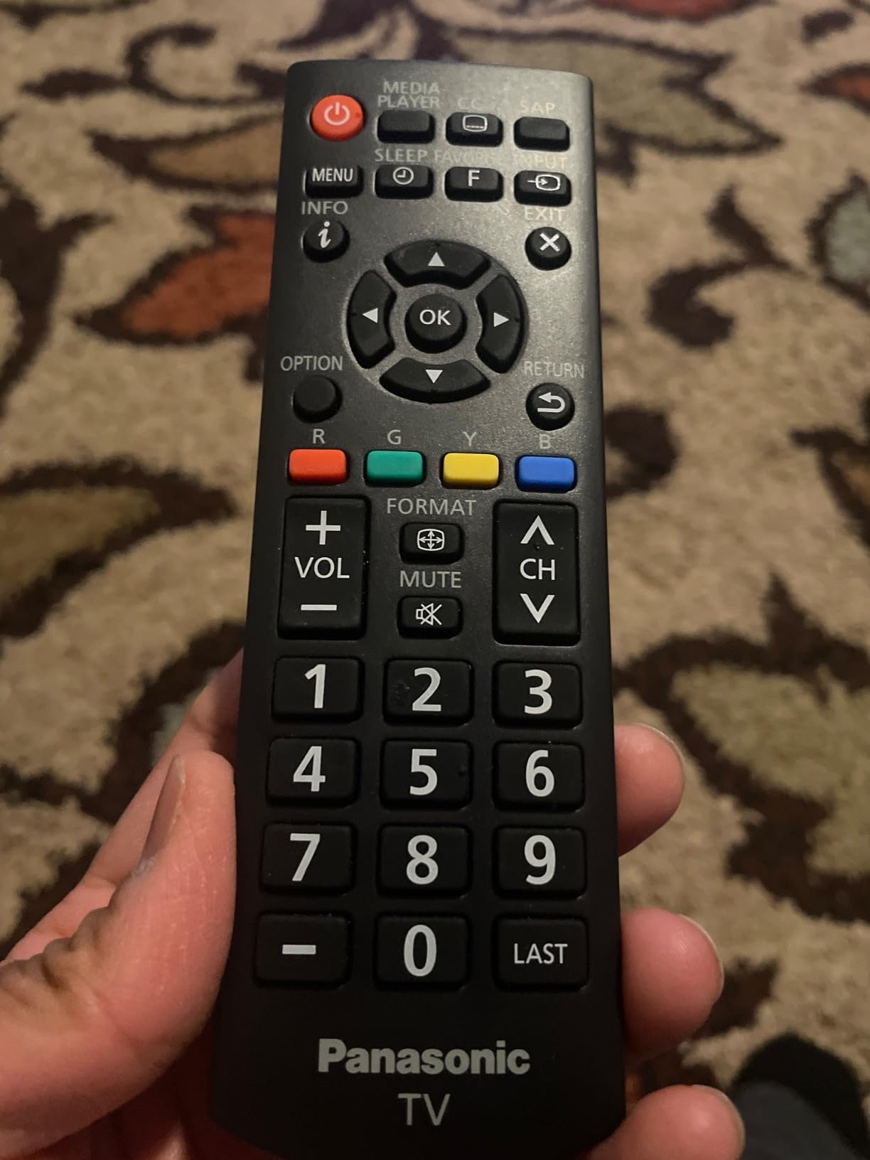 New Factory Original Panasonic N2QAYB000820 Viera TV Remote Control/Compatible Edition for Many Panasonic Remote Controls customer photo 2