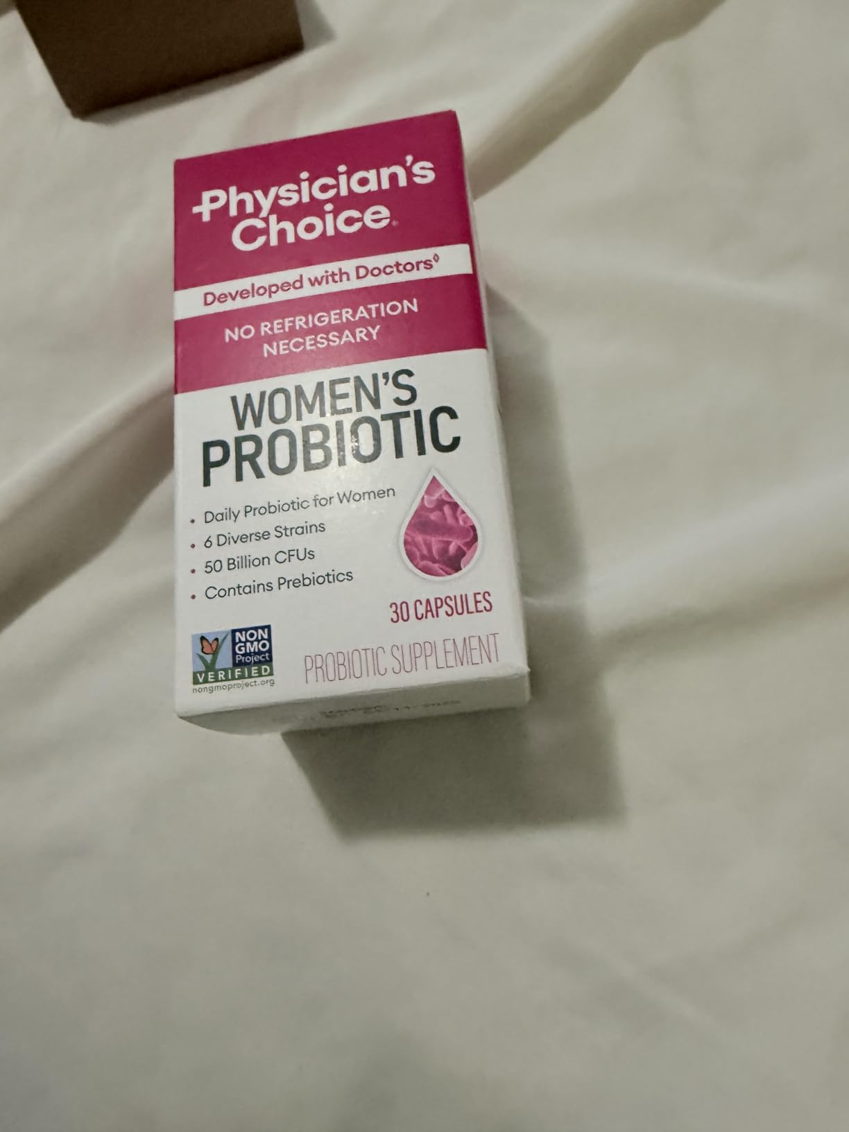 Physician's CHOICE Probiotics for Women - PH Balance, Digestive, UT, & Feminine Health - 50 Billion CFU - 6 Unique Strains for Her - Organic Prebiotics, Cranberry Extract+ - Women Probiotic - 30 CT customer photo 1