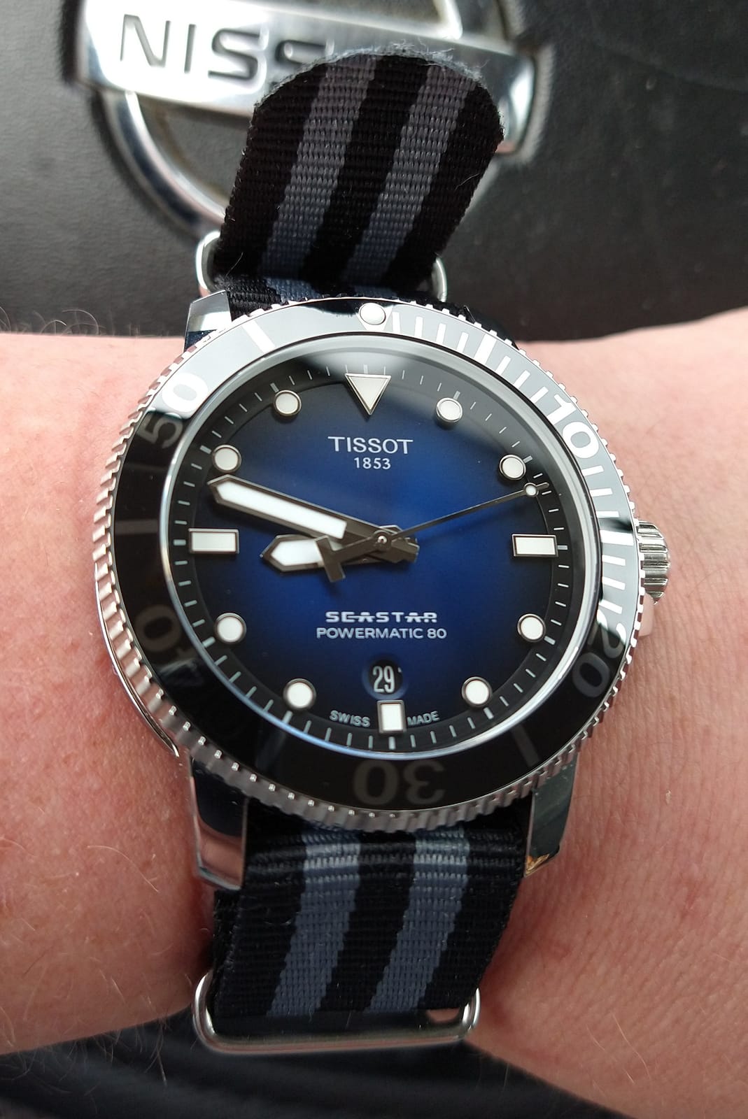 Tissot Men's Seastar 1000 Powermatic 80 - T1204071704100 customer photo 1