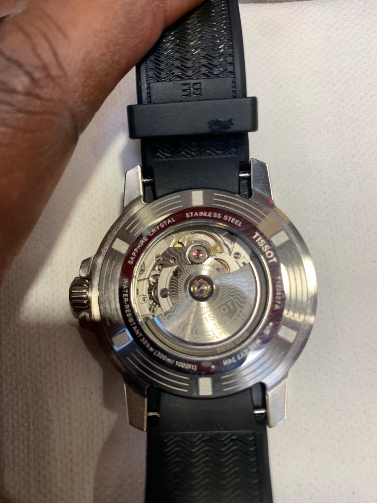 Tissot Men's Seastar 1000 Powermatic 80 - T1204071704100 customer photo 2