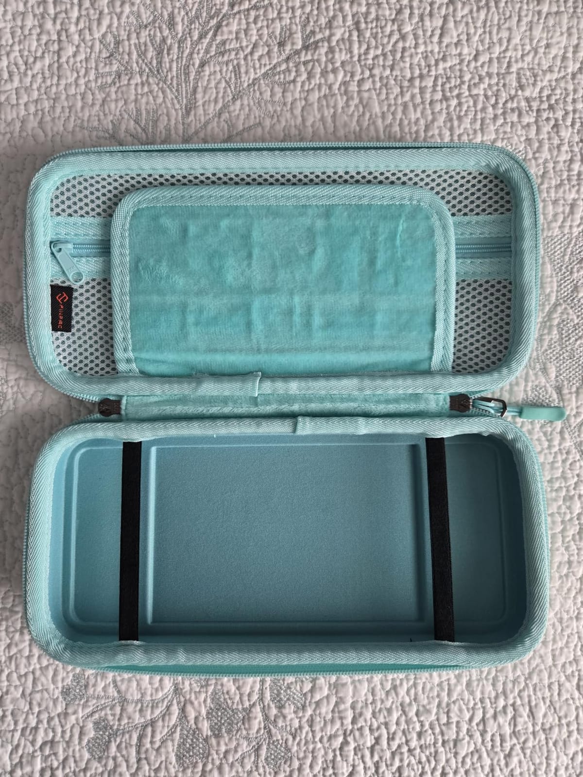FINTIE Carrying Case for Nintendo Switch / Switch OLED Model (2021) | Shockproof, Hard Shell Protective Cover, Portable Travel Storage Bag, 10 Game Card Slots & Inner Pocket customer photo 1