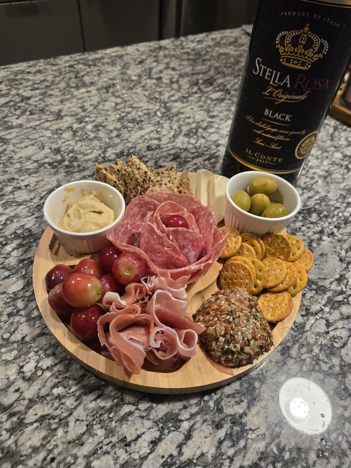 SMIRLY Charcuterie Board Set with Serving Accessories, Bamboo | Housewarming, Wedding, Bridal Shower and Birthday Gift for Women, Ideal for Movie Nights, Entertaining and Family Gatherings customer photo 2