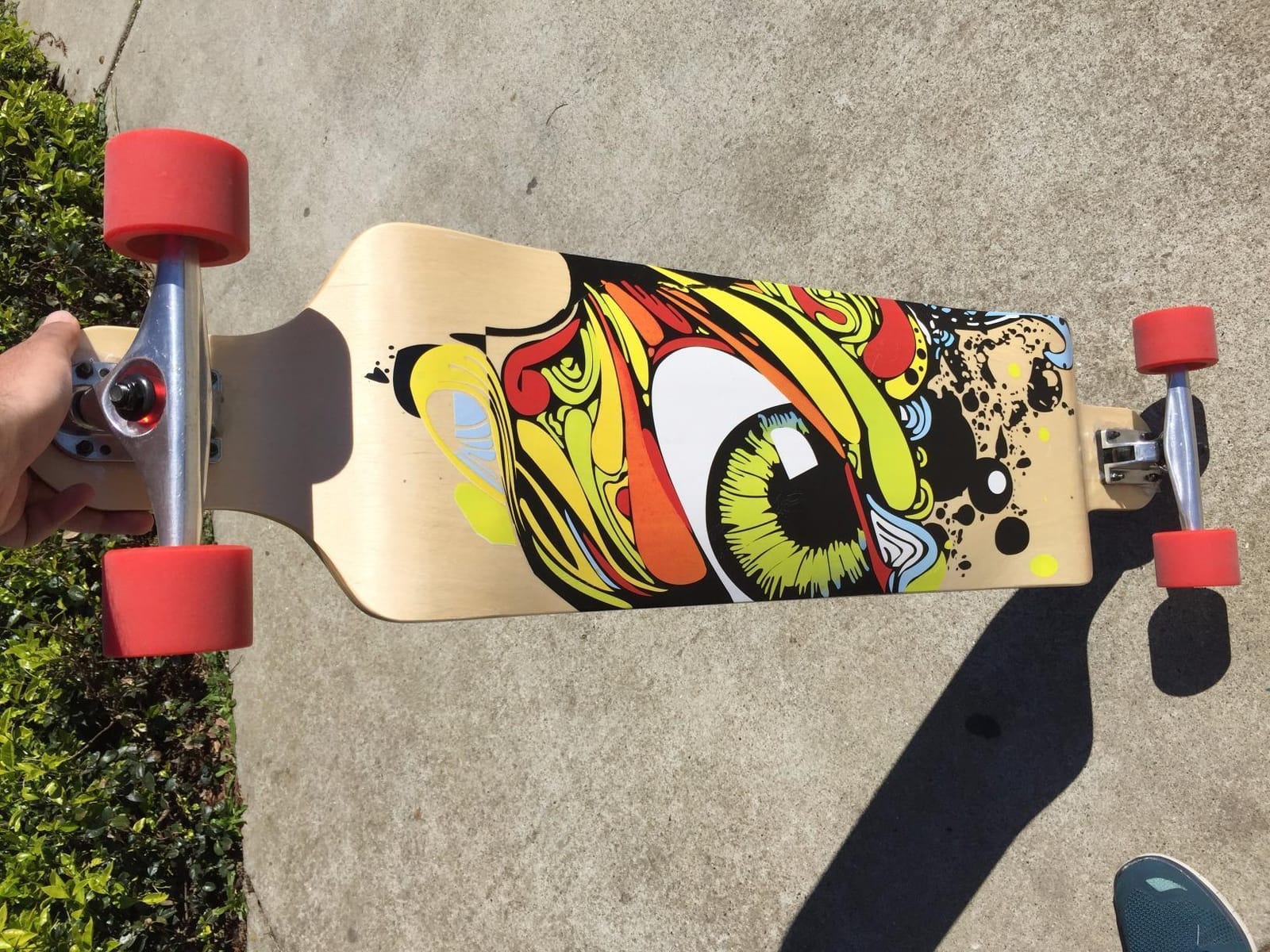 41 Inch Drop Deck Complete Longboard customer photo 2