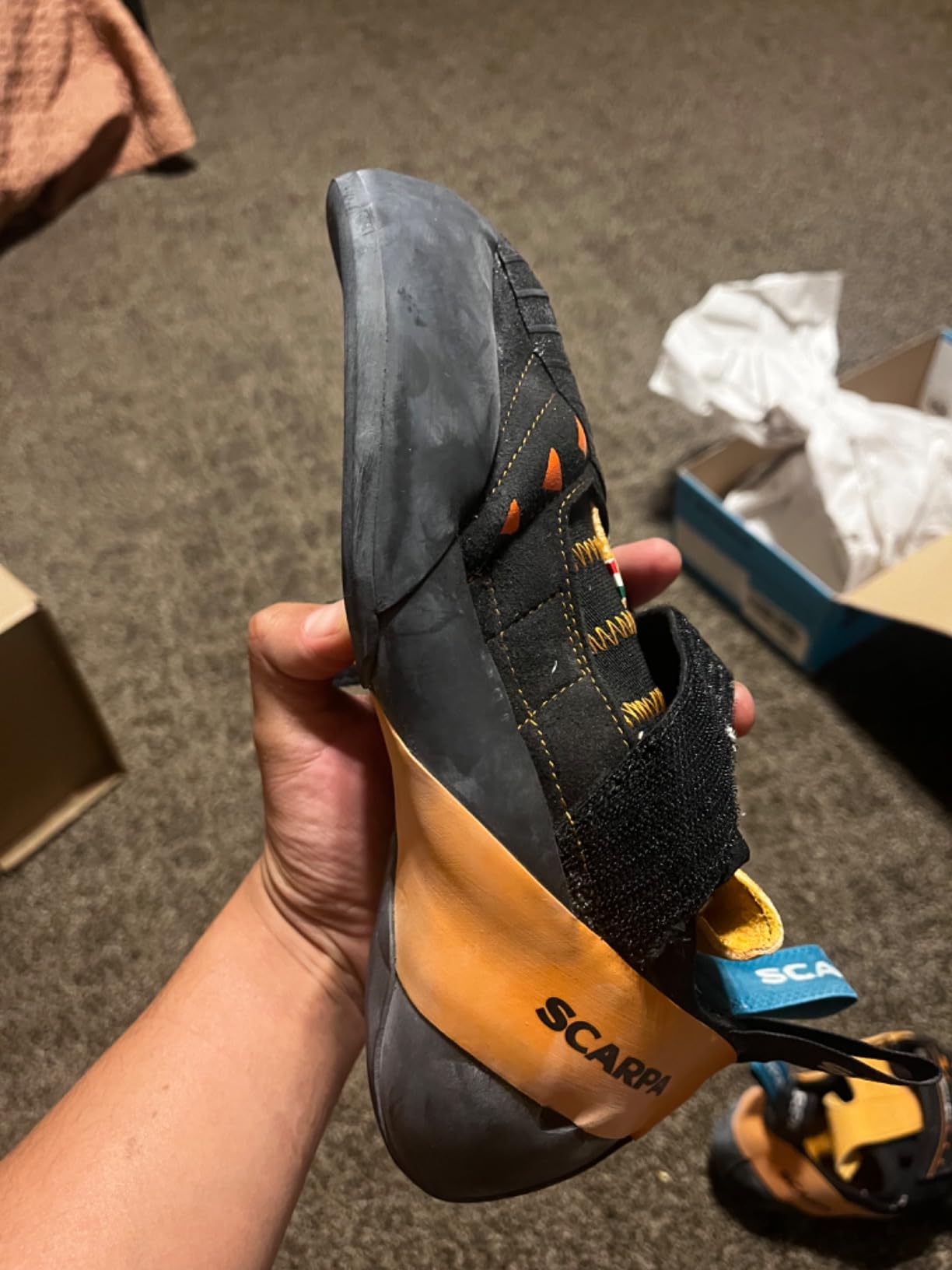SCARPA Instinct VS Rock Climbing Shoes | For Sport Climbing & Bouldering customer photo 1