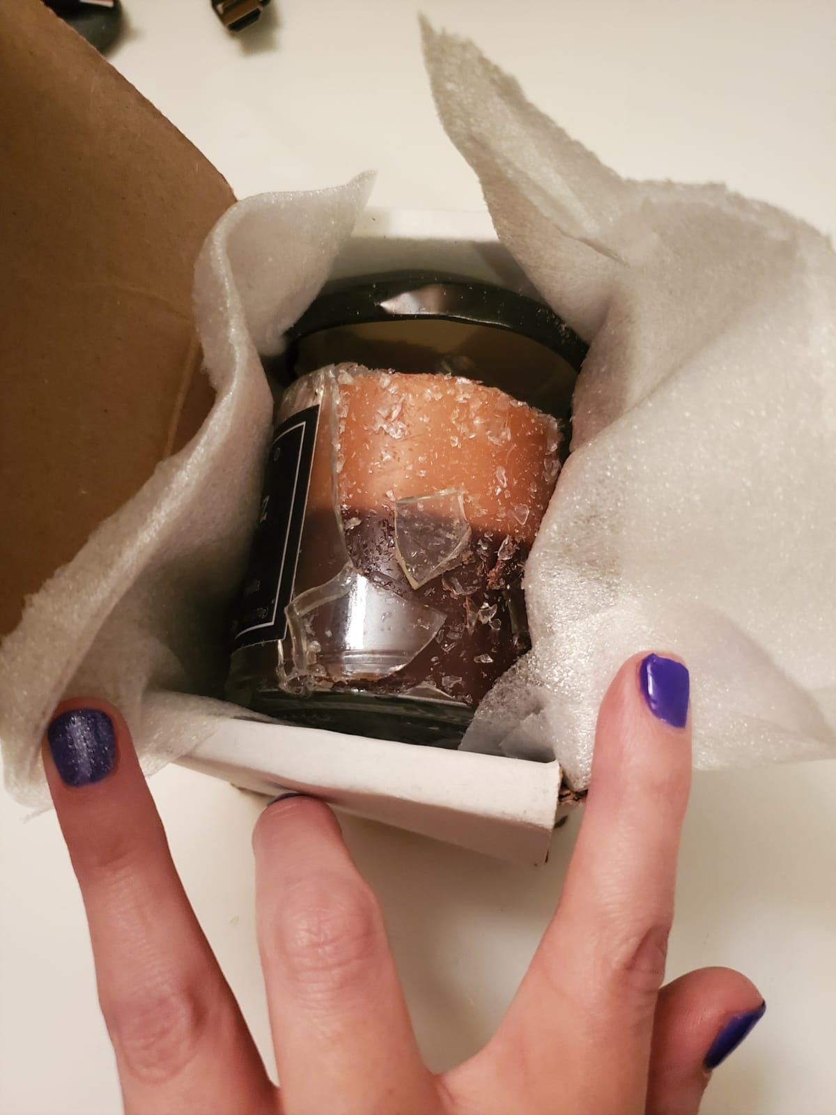 Bofa Deez Nutz- Funny- Banana Nut Bread n Hazelnut Vanilla- Scented Candle- Double Pour- 6 Ounce- 40 Hour Burn Time customer photo 1