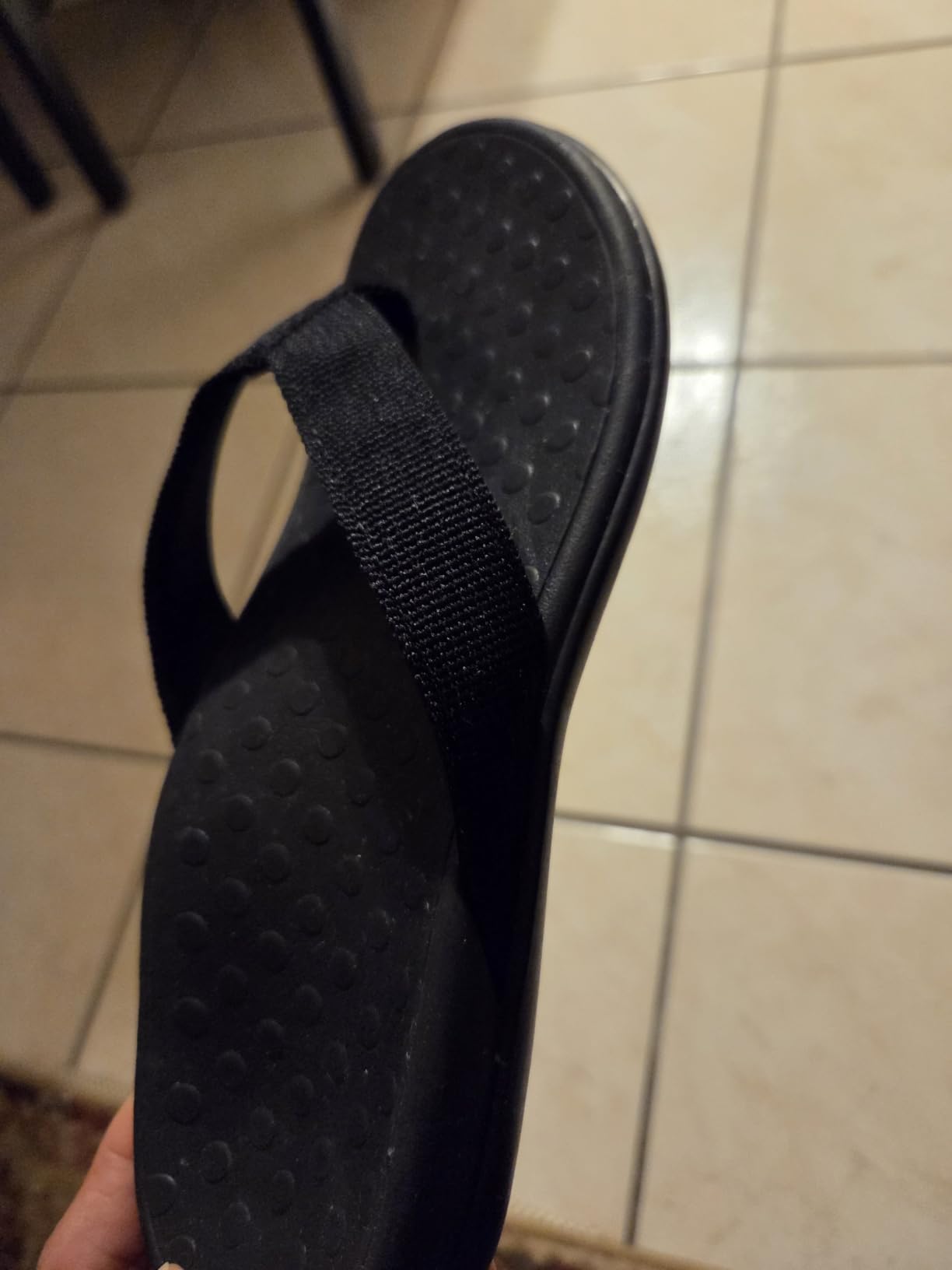 Plantar Fasciitis Feet Sandal with Arch Support - Best Orthotic Flip Flops for Flat Feet, Heel Pain customer photo 2