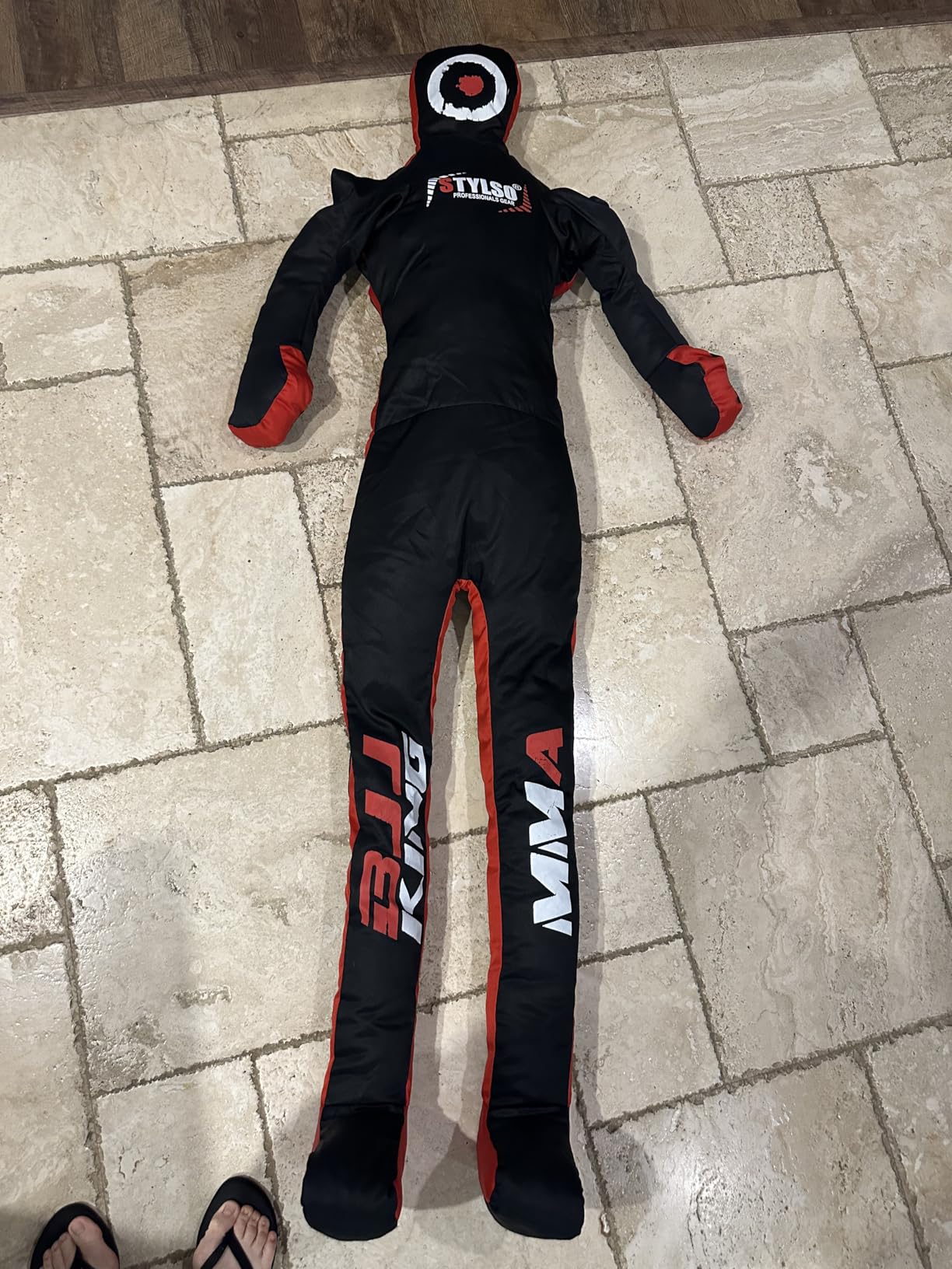 Unfilled Grappling Dummy - Adult Life Size Wrestling & BJJ Training Dummy, Heavy-Duty Triple-Stitched Canvas Submission Dummy customer photo 2