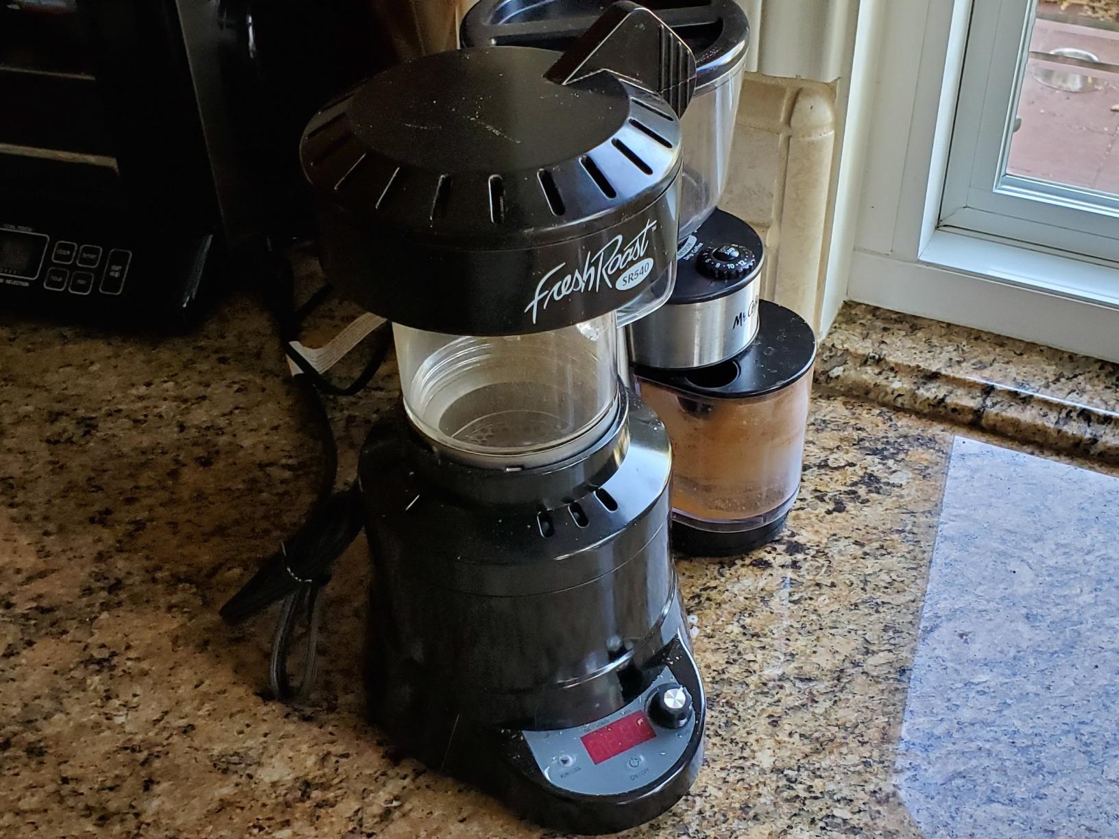 SR540 Automatic Coffee Bean Roaster | Roast Coffee At Home | Variable Heat Settings | Convection Fan Control | Digital Status Display | Speed Roasting System customer photo 1
