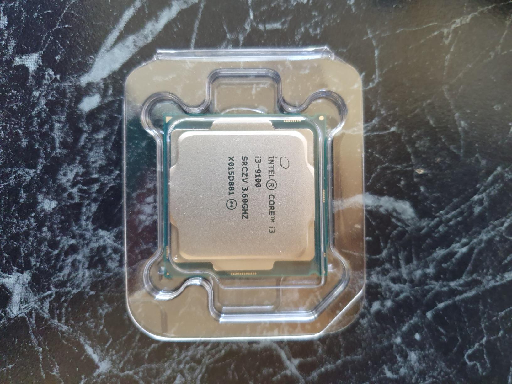 Intel Core i3-9100 Desktop Processor 4 Cores up to 4.2 GHz LGA1151 300 Series 65W customer photo 2