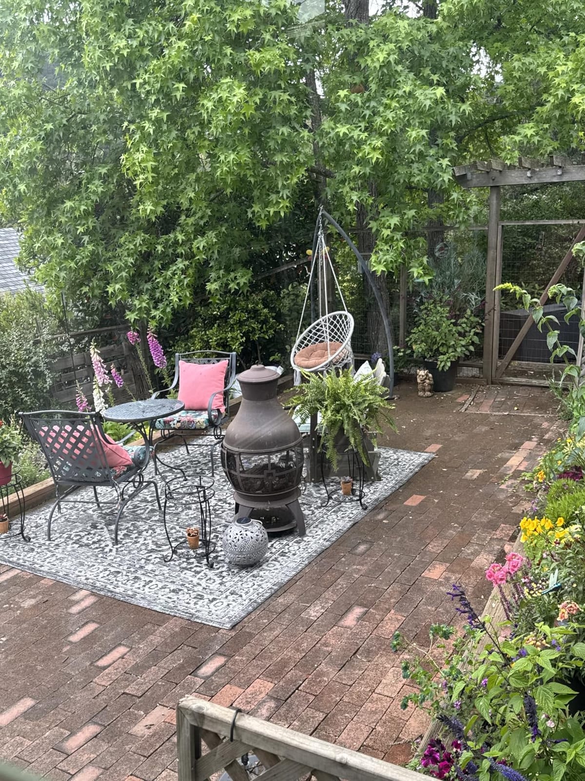 JONATHAN Y Boho Medallion Indoor Outdoor Area Rug 8X10 Red/Taupe, Malta Textured Weave for Backyard, Patio, Porch, Easy-Cleaning, High Traffic, Pet-Friendly, Non-Shedding (SMB104A-8) customer photo 1