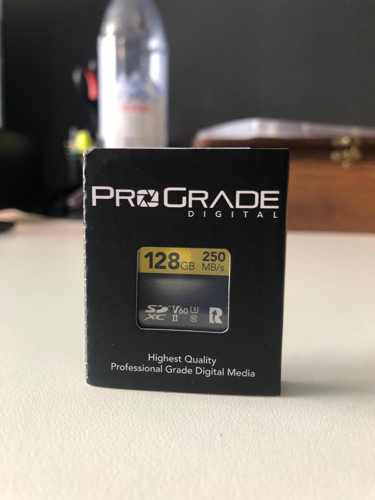 ProGrade Digital SDXC UHS-II V60 Gold Memory Card (128GB) customer photo 1
