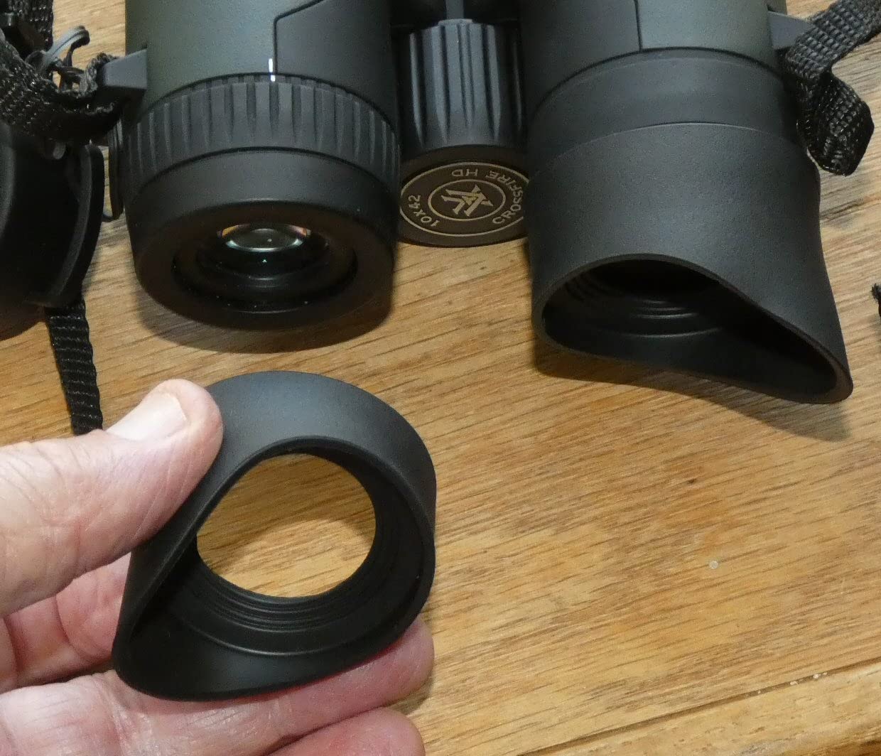 Vortex Crossfire HD 10x42 Binoculars | HD Optics, Tripod Adaptable, Waterproof, Fogproof, Shockproof, Included GlassPak Harness - Unlimited, Unconditional Warranty customer photo 2