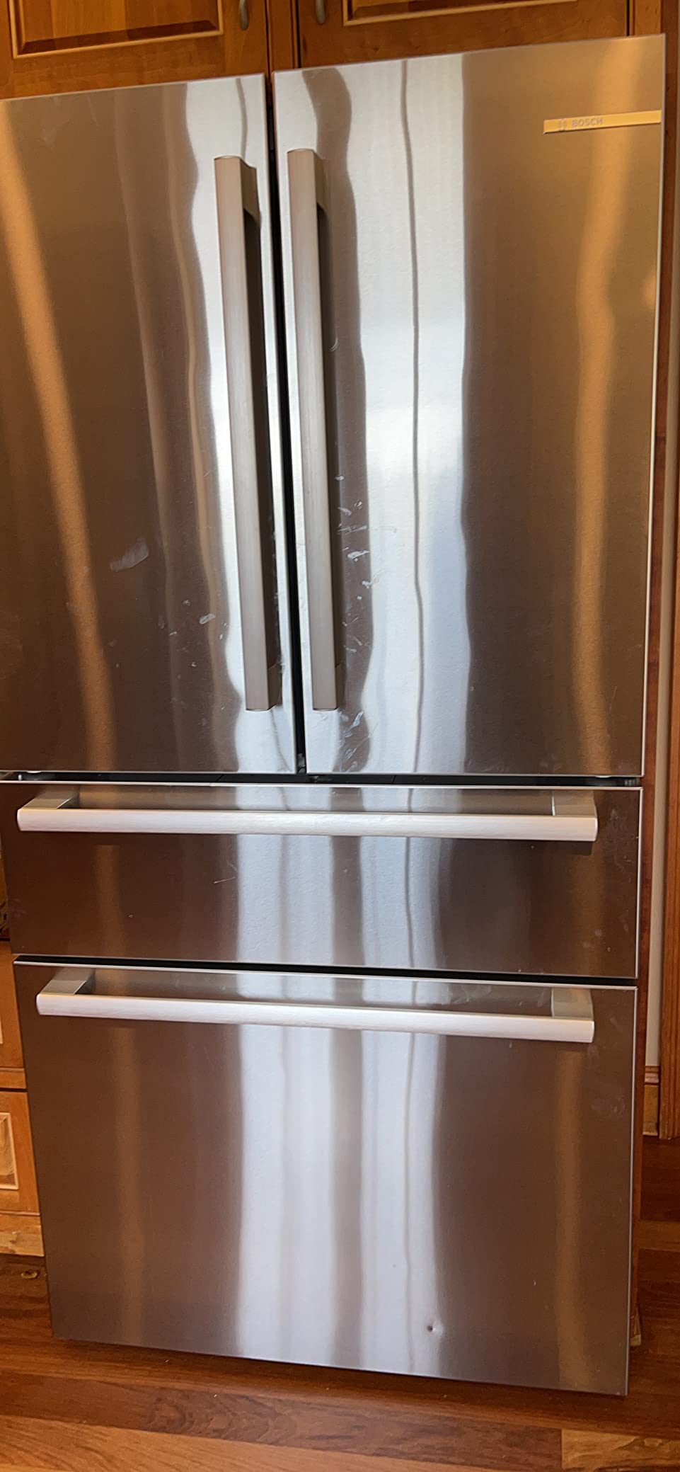800 Series 36 in. 21 cu. ft. Smart Counter Depth French Door Recessed Handle Refrigerator Stainless Steel, Ice and Water customer photo 1