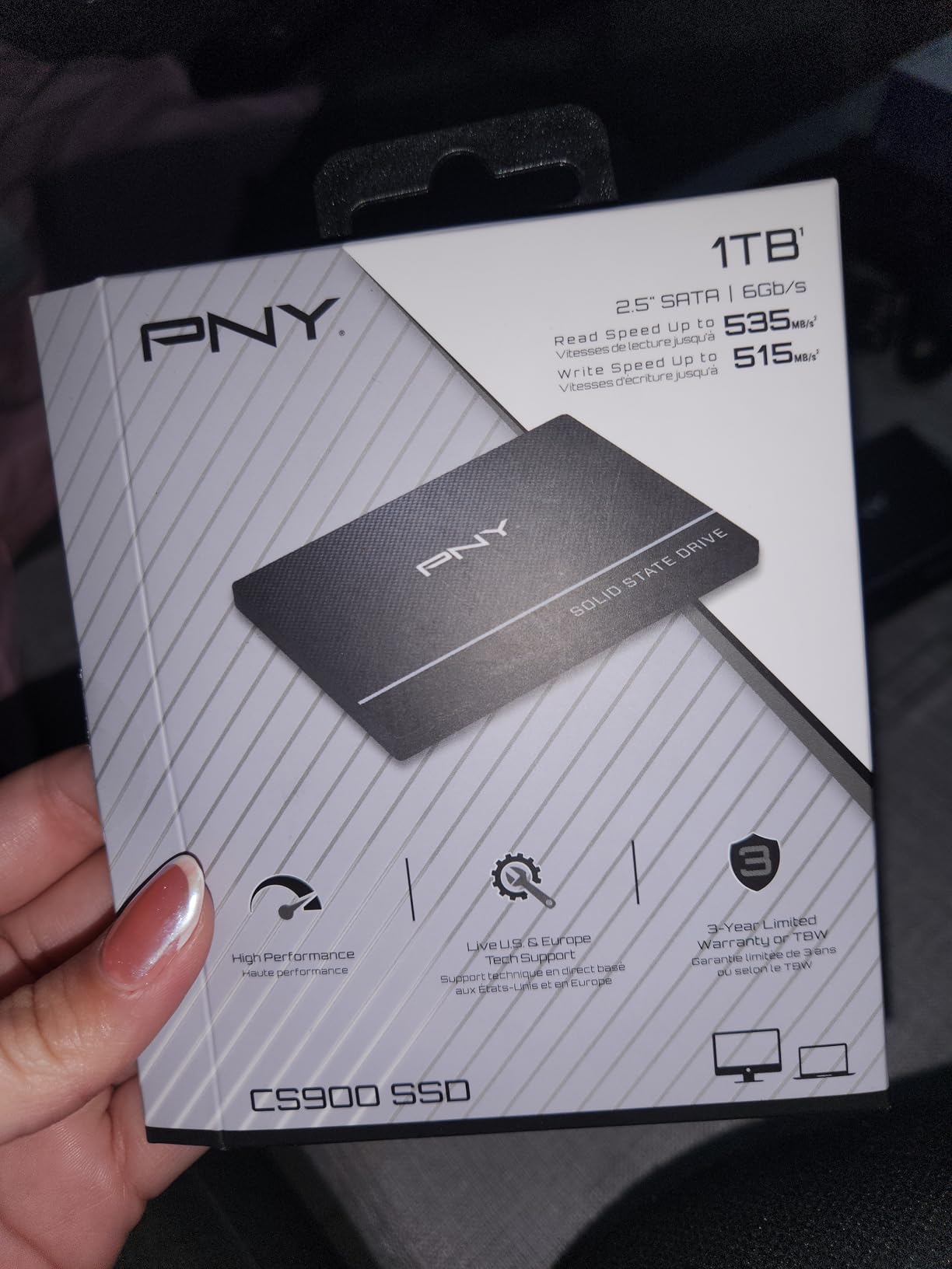 PNY CS900 1TB 3D NAND 2.5