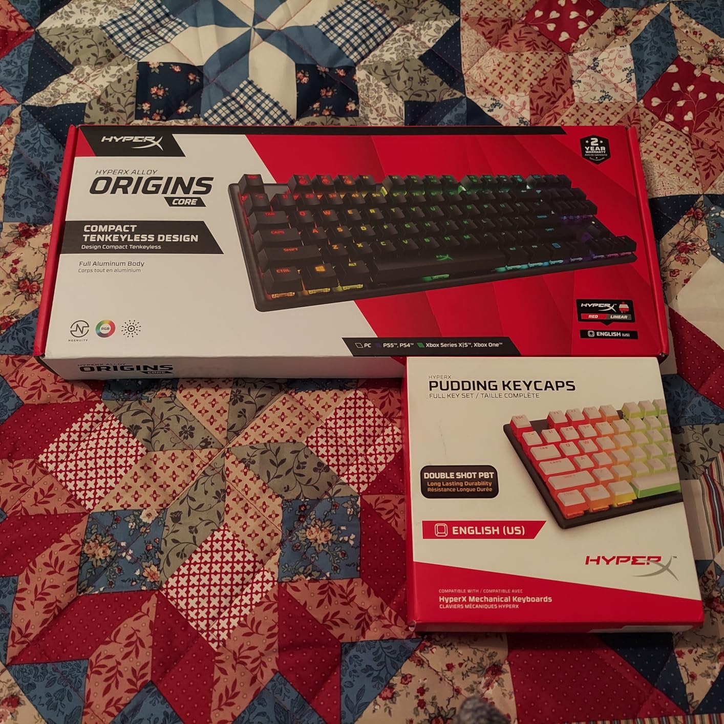 HyperX Alloy Origins Core - Tenkeyless Mechanical Gaming Keyboard, Software Controlled Light & Macro Customization, Compact Form Factor, RGB LED Backlit, Linear HyperX Red Switch, Black customer photo 2
