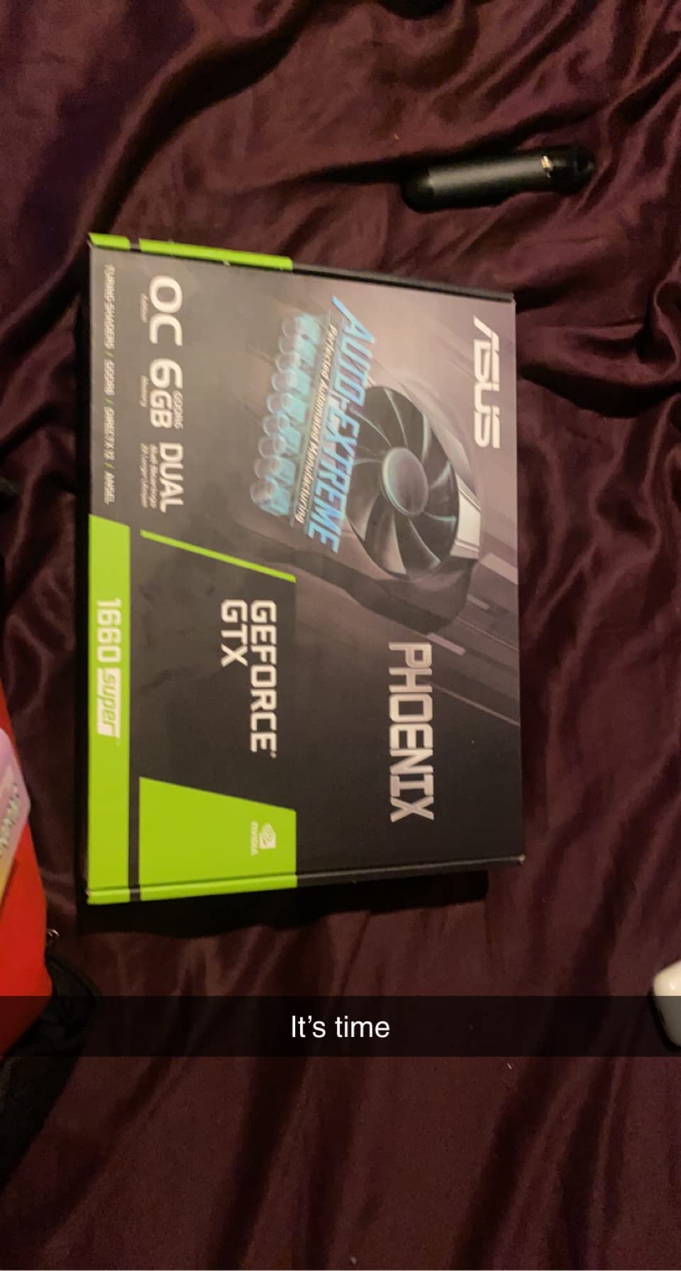 ASUS GeForce GTX 1660 Super Overclocked 6GB Phoenix Fan Edition HDMI DP DVI Graphics Card, 3 Year Warranty customer photo 1