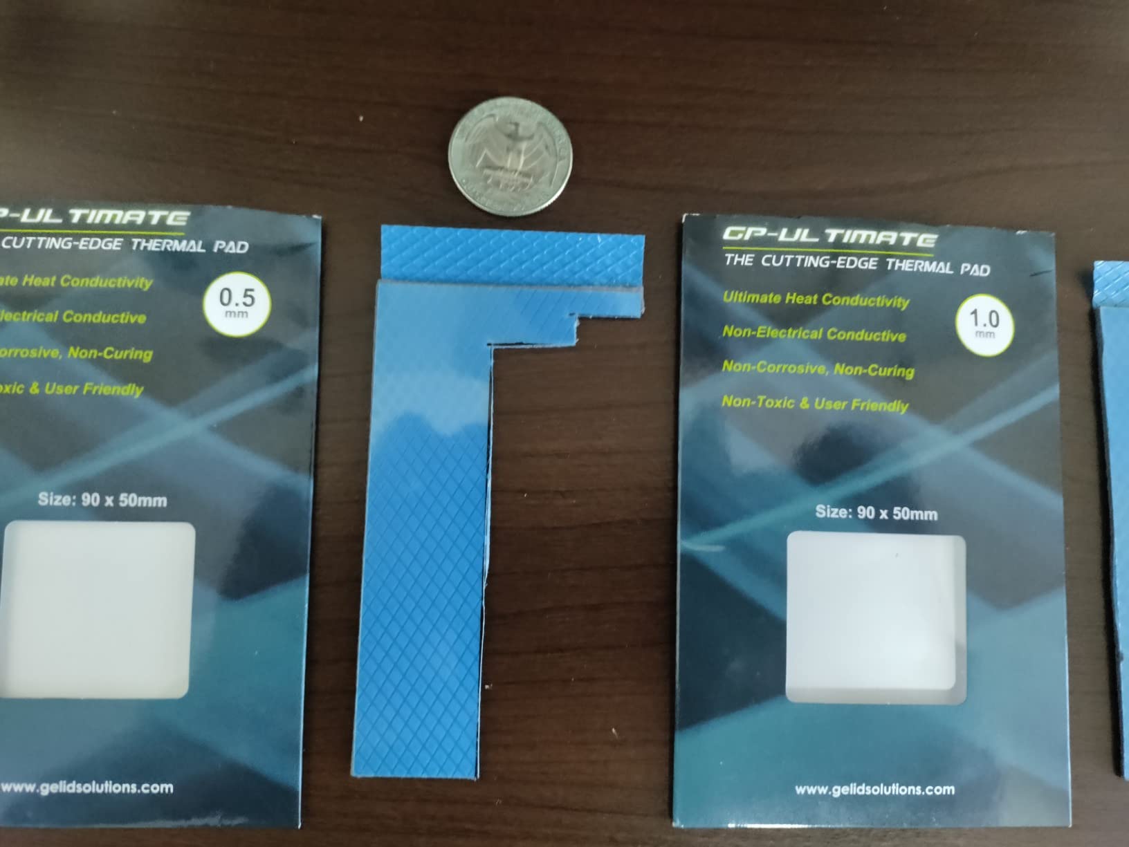 Gelid GP-Ultimate 15W- Thermal Pad 90x50x1.0mm. Excellent Heat Conduction, Ideal Gap Filler. Easy Installation customer photo 1