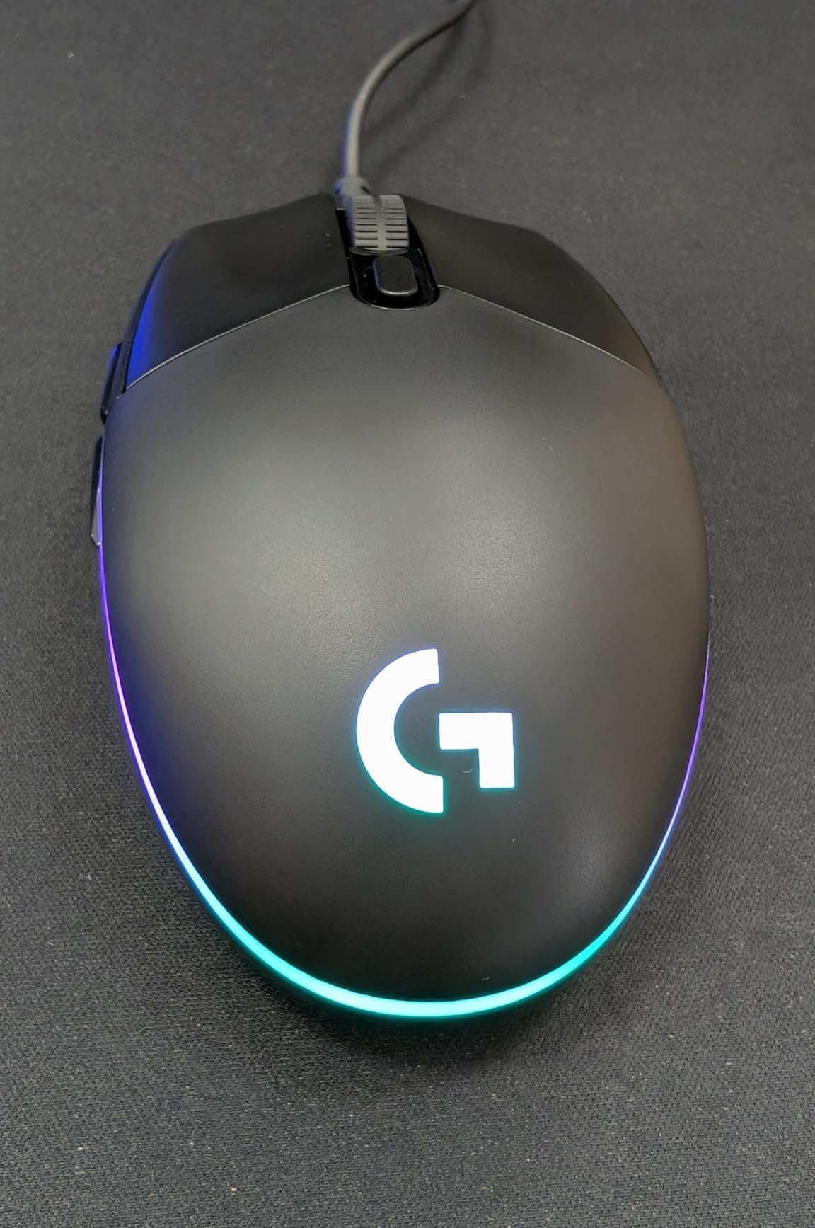 Logitech G203 Wired Gaming Mouse - Blue | LIGHTSYNC RGB, On-Board Memory, 6 Programmable Buttons, Compatible with PC/Mac customer photo 1