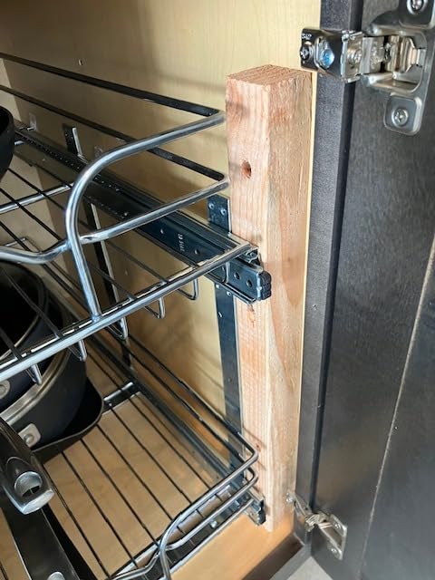 Rev-A-Shelf Pullout Organizer for Cabinets, Min Opening Width of 11.5