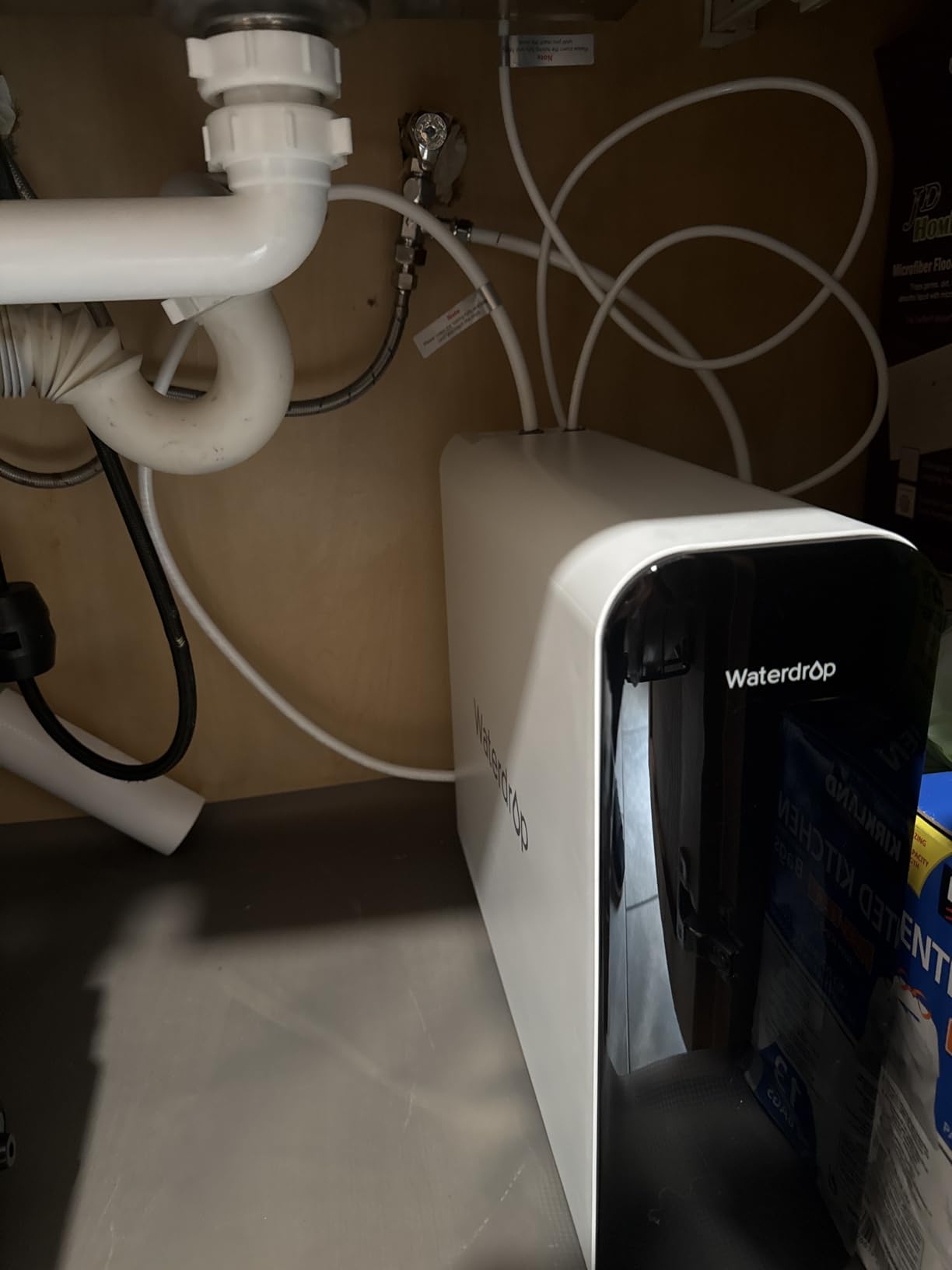 Waterdrop TSU 0.01 Micron Ultra Filtration Under Sink Water Filter System customer photo 1