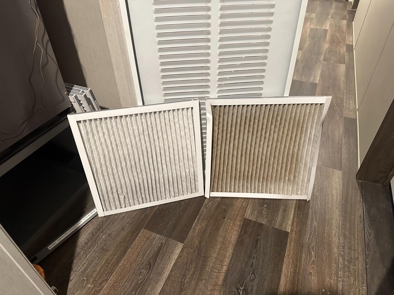 Amazon Basics 16x25x1 Air Filter 6-Pack, MERV 11 AC Furnace Filters, Removes Dust, Pet, Allergen Control, Electrostatic, Removes Lint and Pollen (Actual Size: 15.75