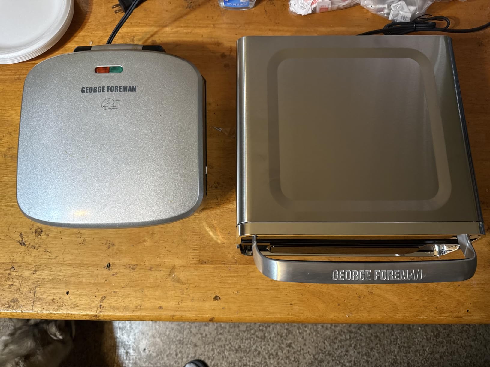 George Foreman Smokeless Digital Smart Select, Family Size (4-6 Servings), Stainless Steel, GRD6090B customer photo 2