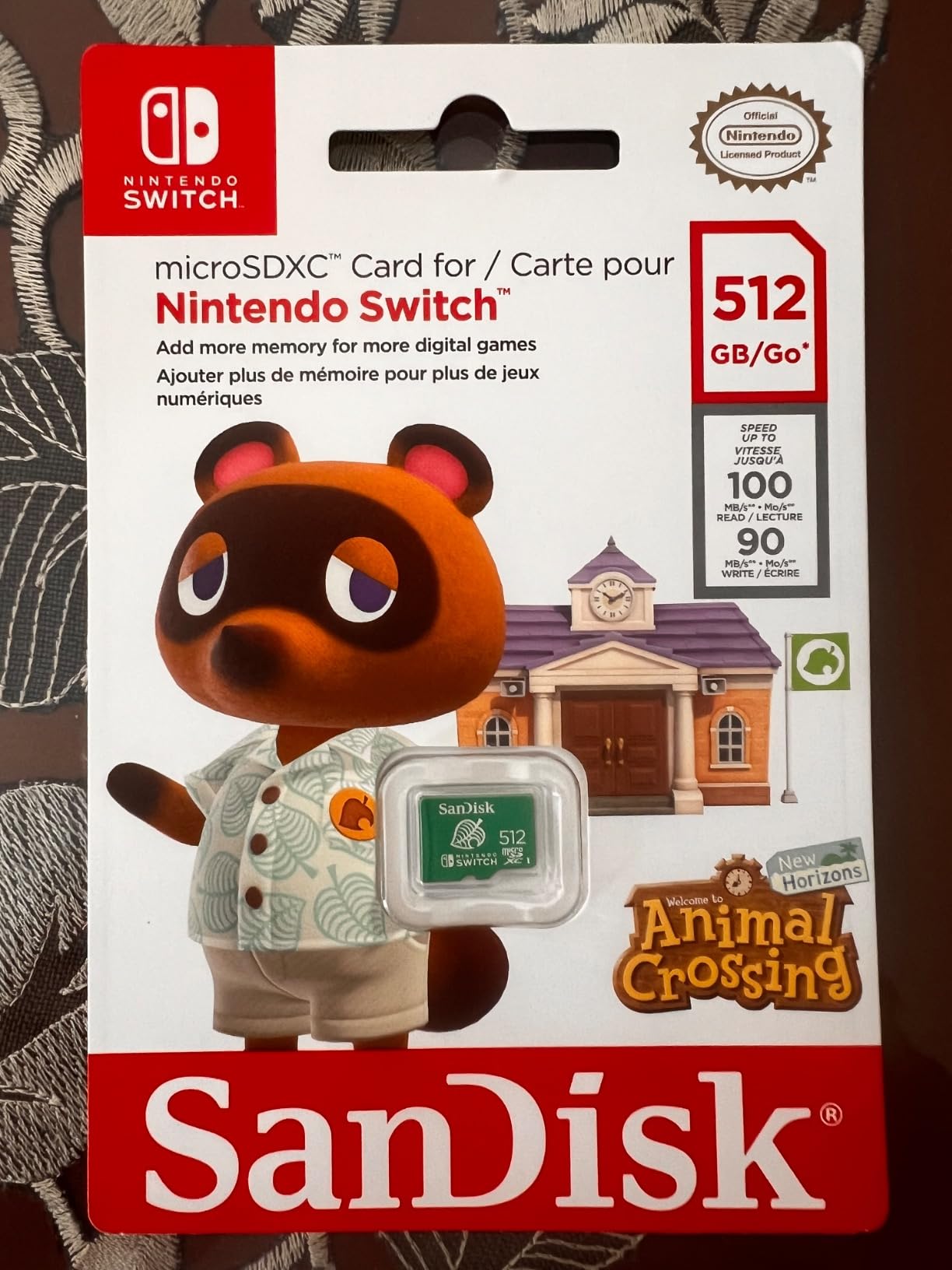 SanDisk 512GB microSDXC-Card, Licensed for Nintendo -Switch - SDSQXAO-512G-GNCZN customer photo 2