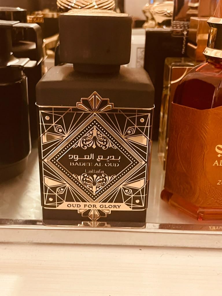 Lattafa Perfumes Bade'e Al Oud, Oud for Glory for Unisex Eau de Parfum Spray, 3.4 Ounce customer photo 1