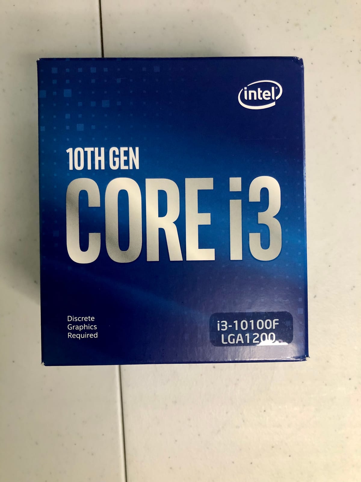 Intel Core i3-10100F Desktop Processor 4 Cores up to 4.3 GHz LGA1200 customer photo 1