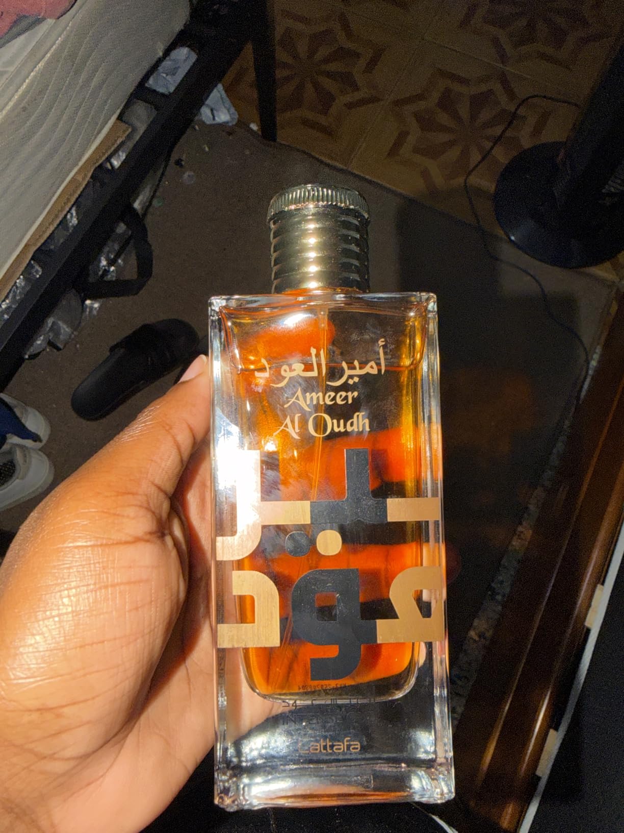 Lattafa Ameer Al Oud Intense Oud for Unisex Eau de Parfum Spray, 3.4 Ounce customer photo 2