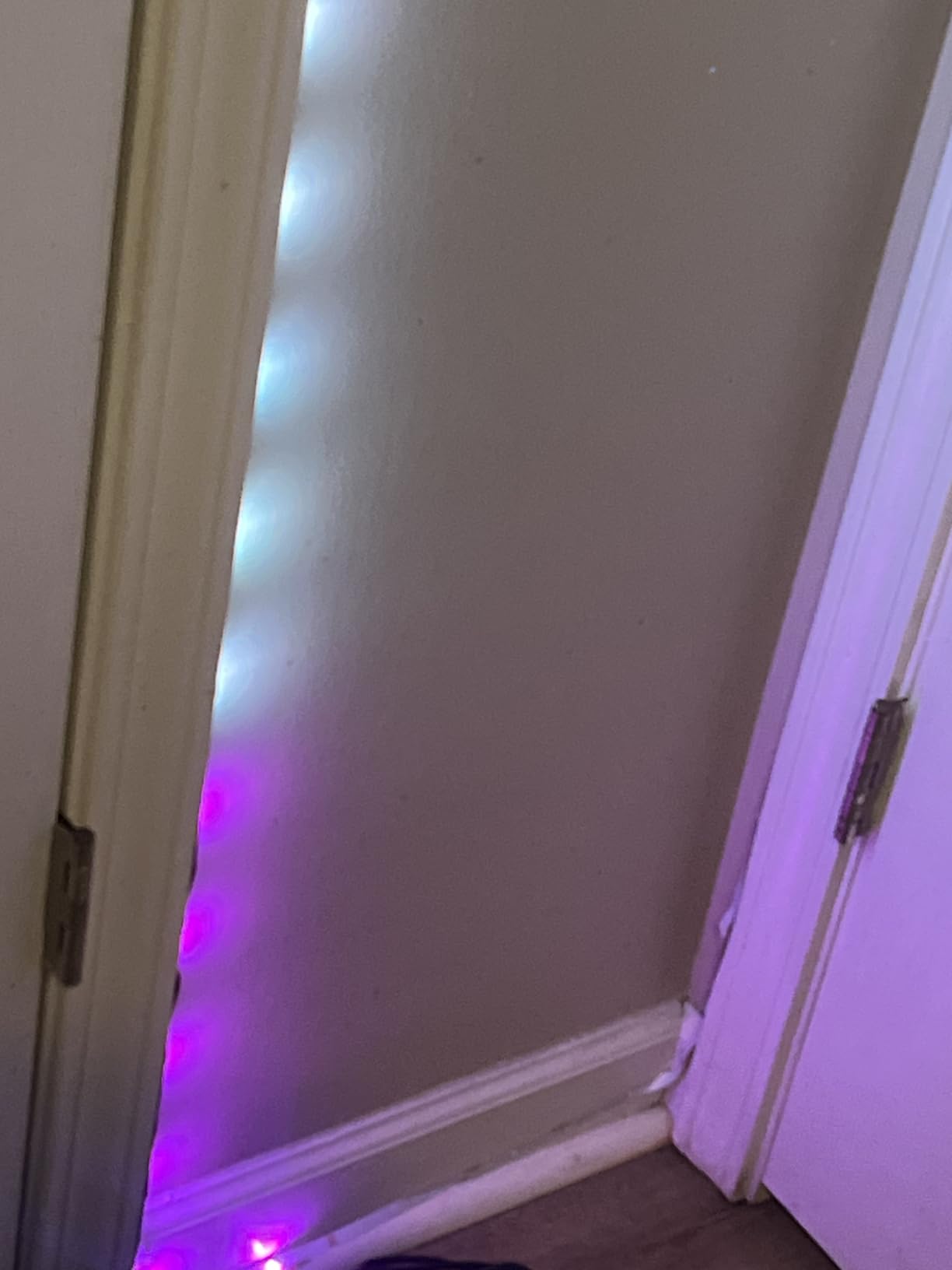 TJOY LED Lights for Bedroom 100ft, RGB Color Changing Strip Lights Indoor | Music Sync Rope Lights via Bluetooth for Room Decor, Strong Adhesive, DIY customer photo 2