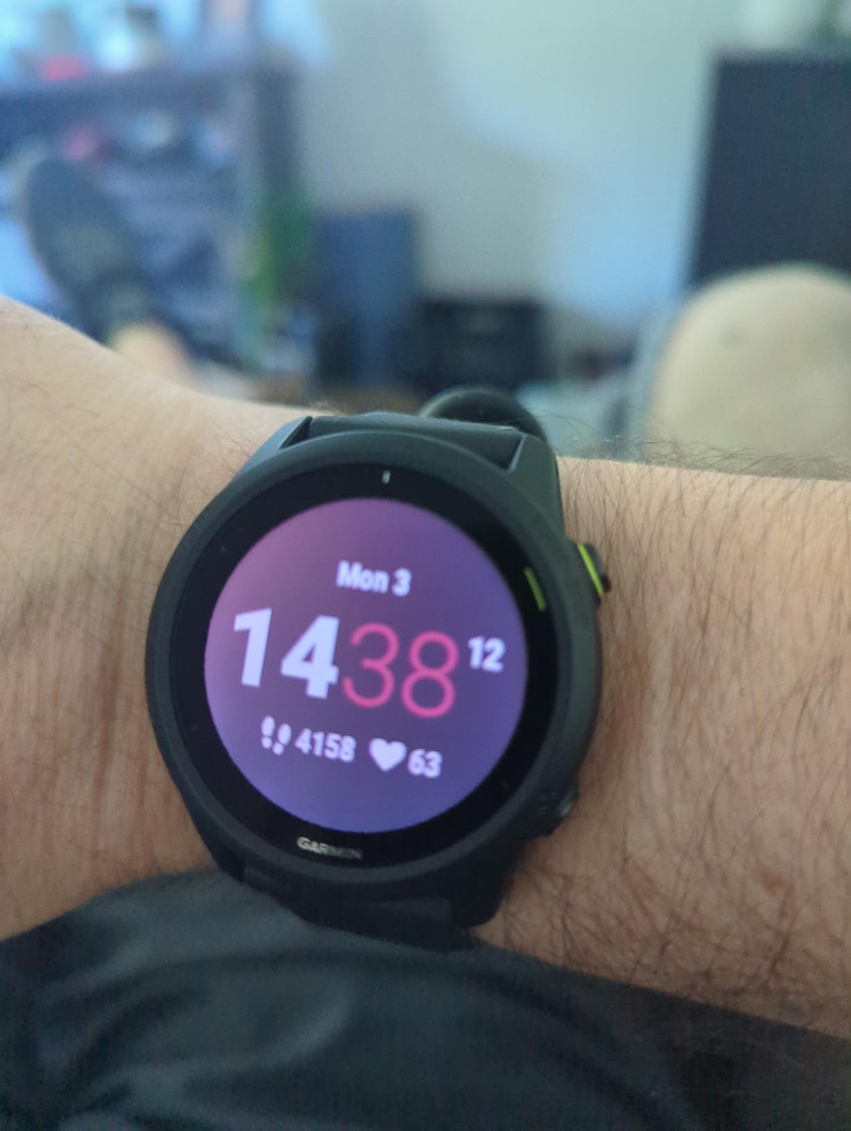 Garmin Forerunner 745, GPS Running Watch, Detailed Training Stats and On-Device Workouts, Essential Smartwatch Functions, Black (Renewed) customer photo 1
