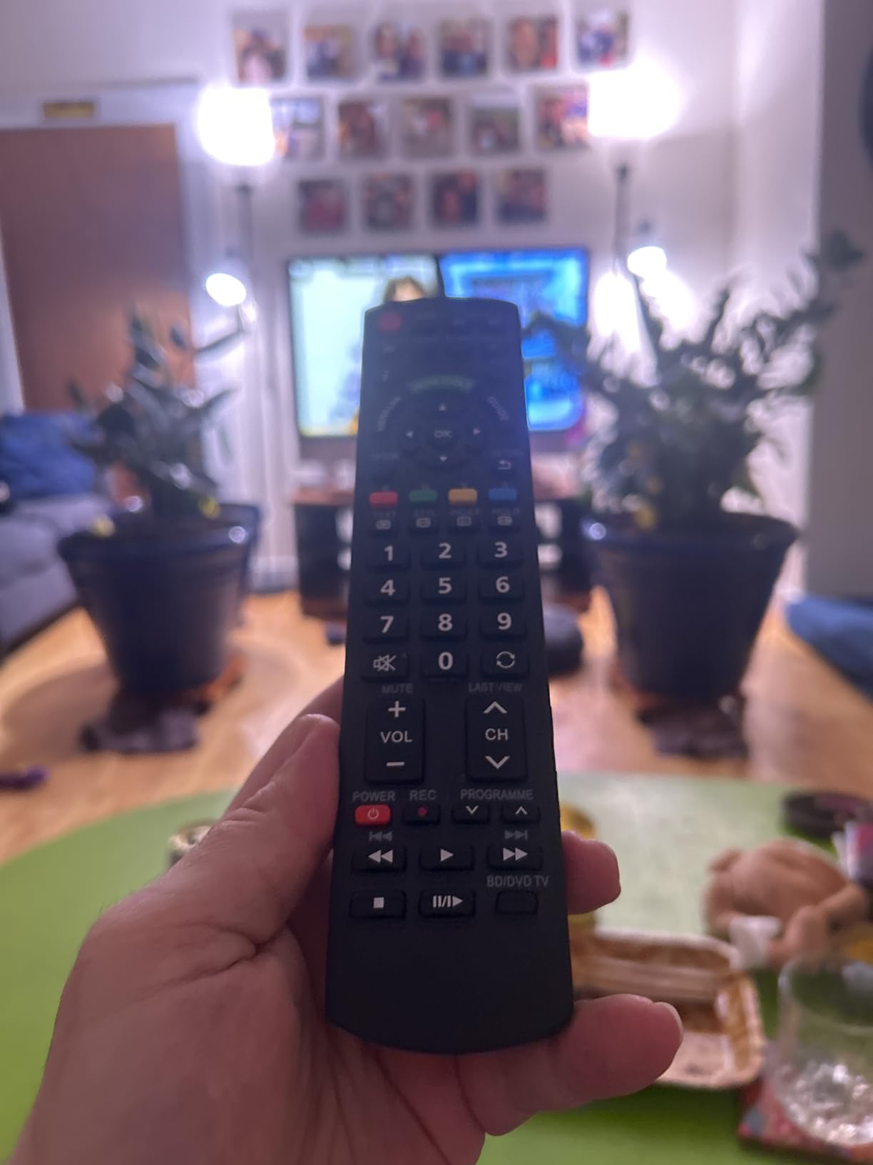 Universal Remote Control for Panasonic TV Remote Control Works for All Panasonic Plasma Viera HDTV 3D LCD LED TV/DVD Player/AV Receiver - No Program Needed customer photo 2