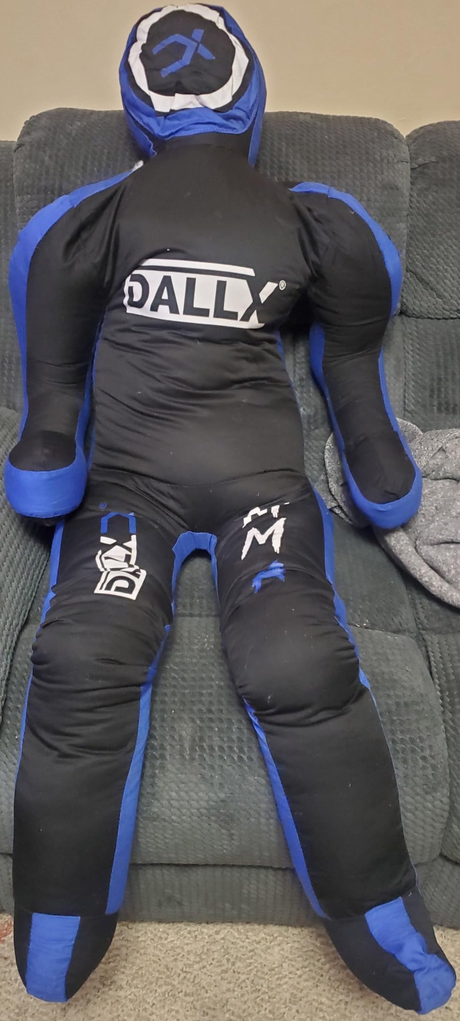 DALLX MMA Grappling Dummy for Wrestling Judo Karate BJJ JIU Jitsu Punching Dummies Mixed Martial Arts Police Training Self Defense - UNFILLED customer photo 1