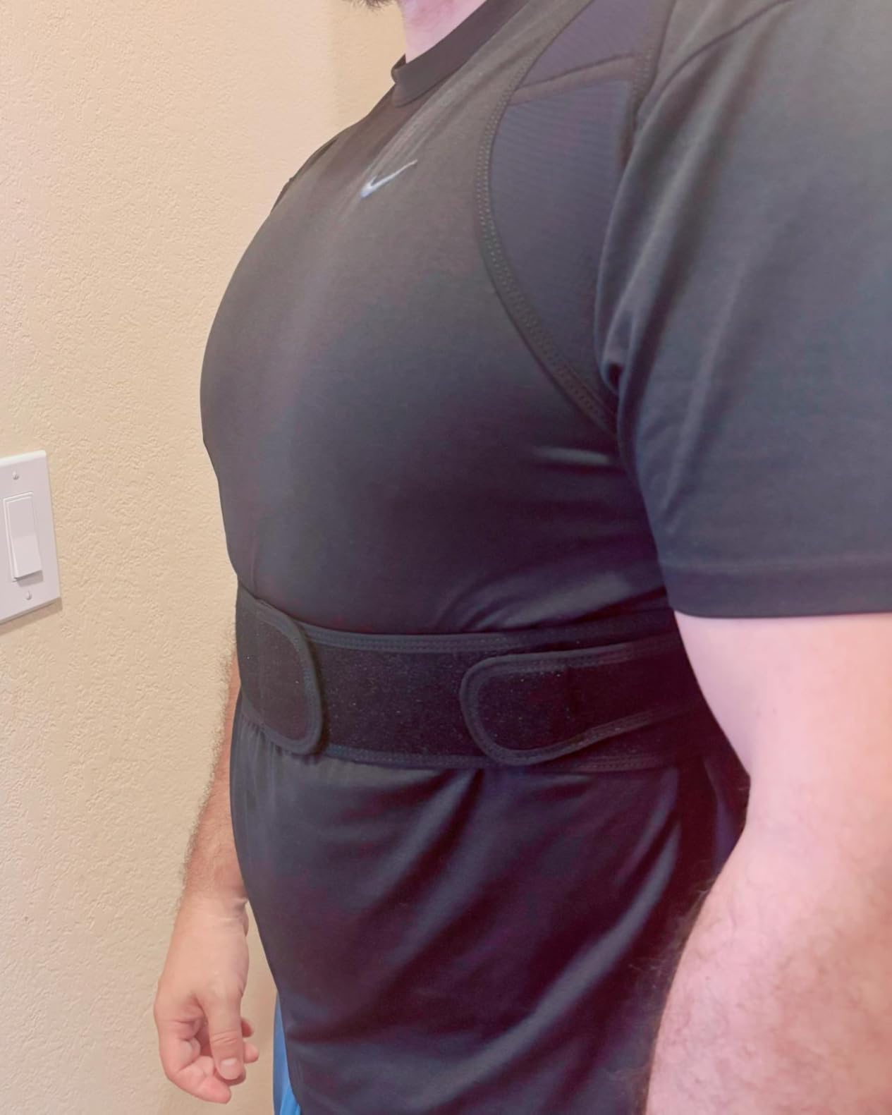 Vicorrect Posture Corrector for Women and Men, Adjustable Upper Back Brace for Clavicle Support and Providing Pain Relief from Neck, Shoulder, and Upper Back (S/M) customer photo 2